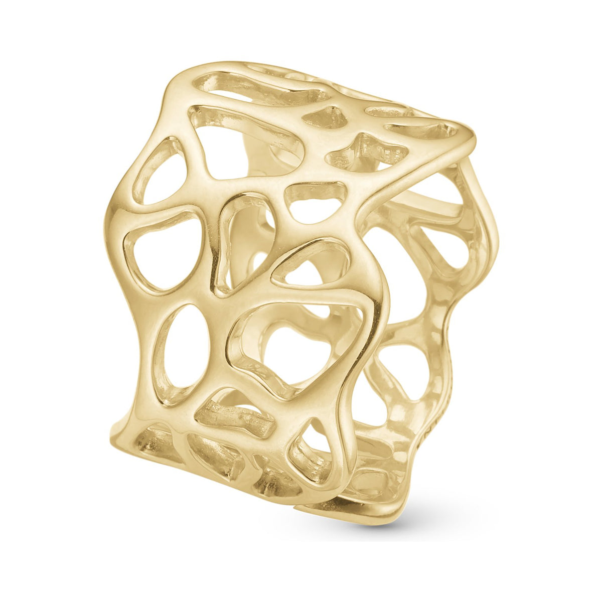 Christina Nature of Light Ring aus vergoldetem Silber 15 mm