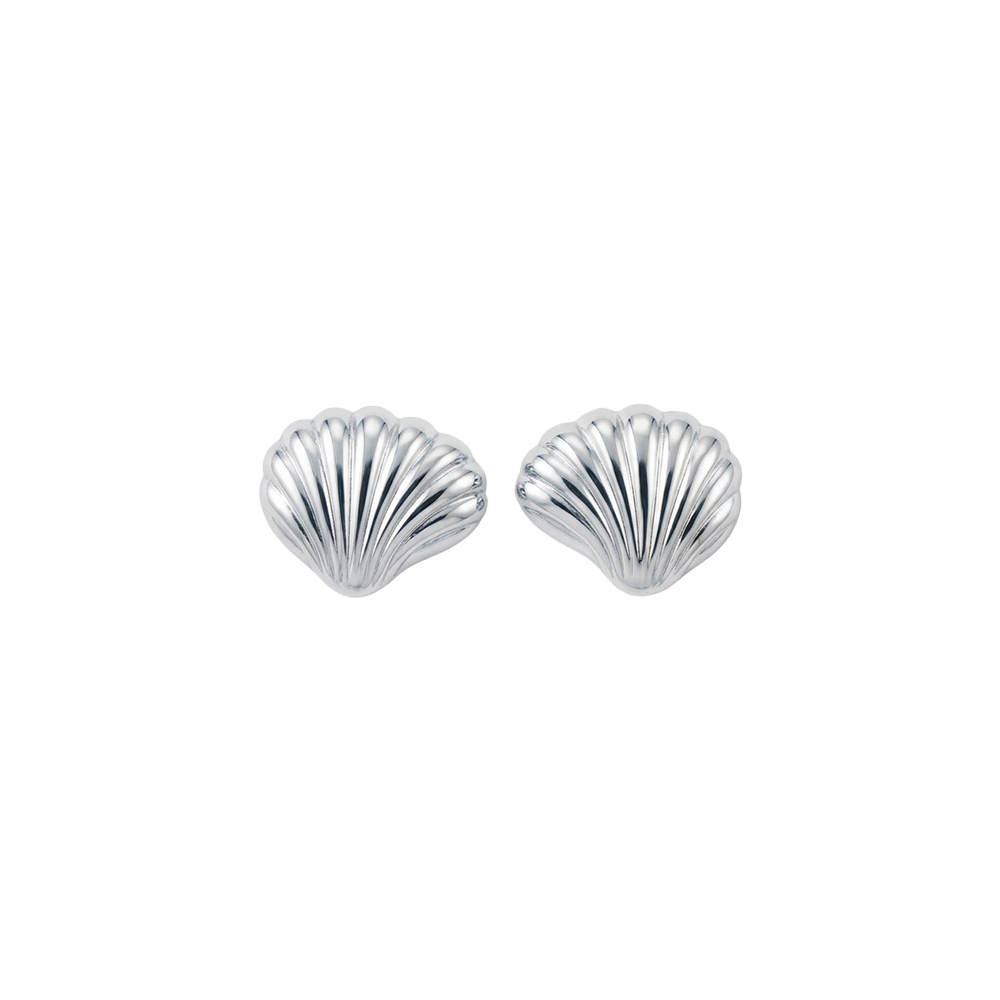 Elegante Christina Ocean Treasure Ohrringe aus Silber, 10 × 8,5 mm