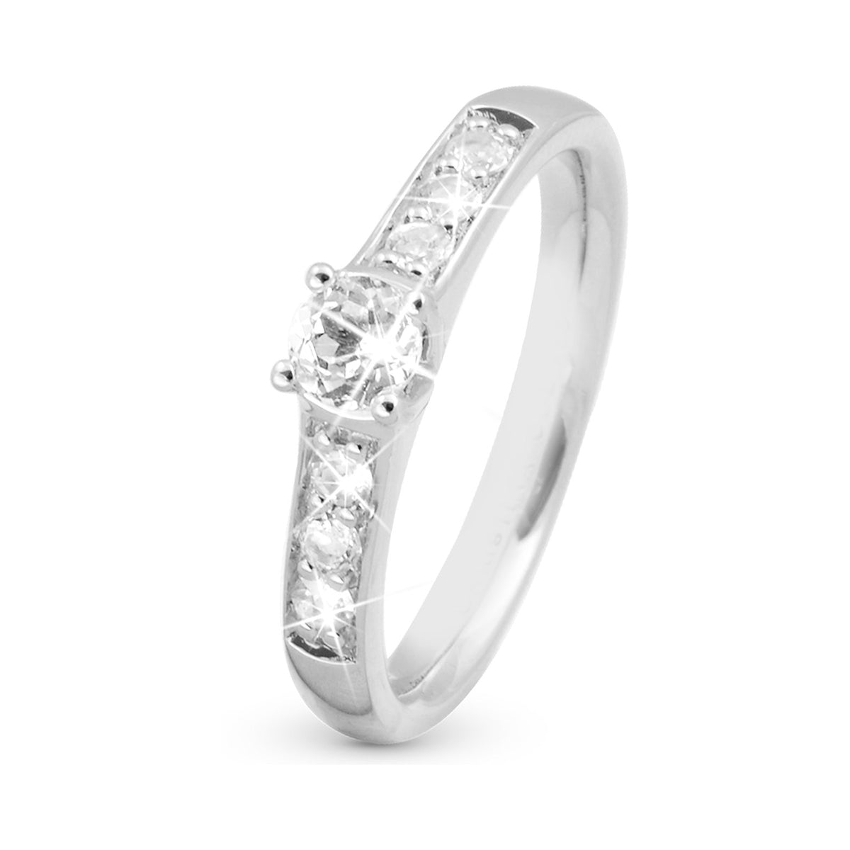 Christina Princess Ring aus Silber mit Zirkonia