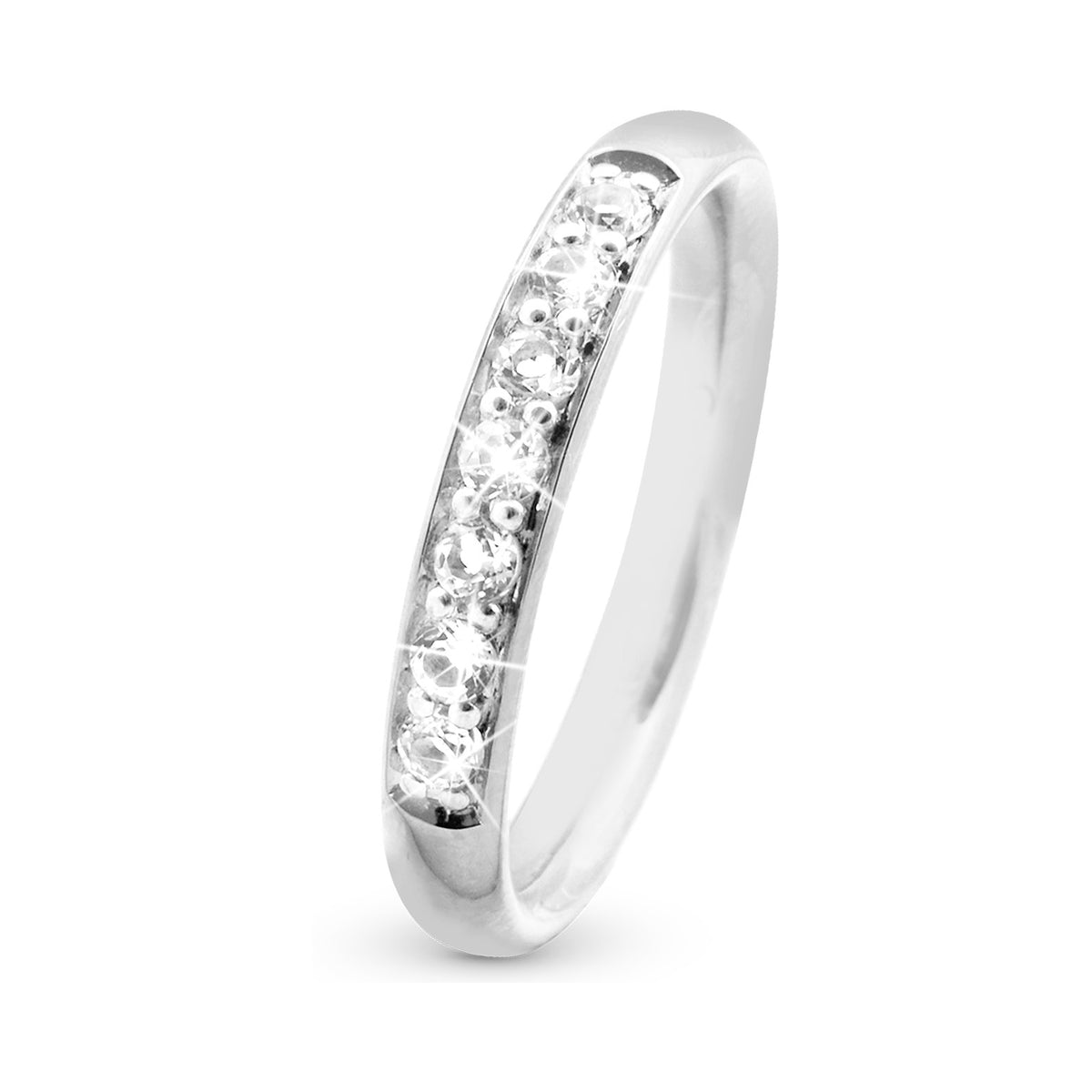 Christina Queen Ring aus Silber mit Zirkonia