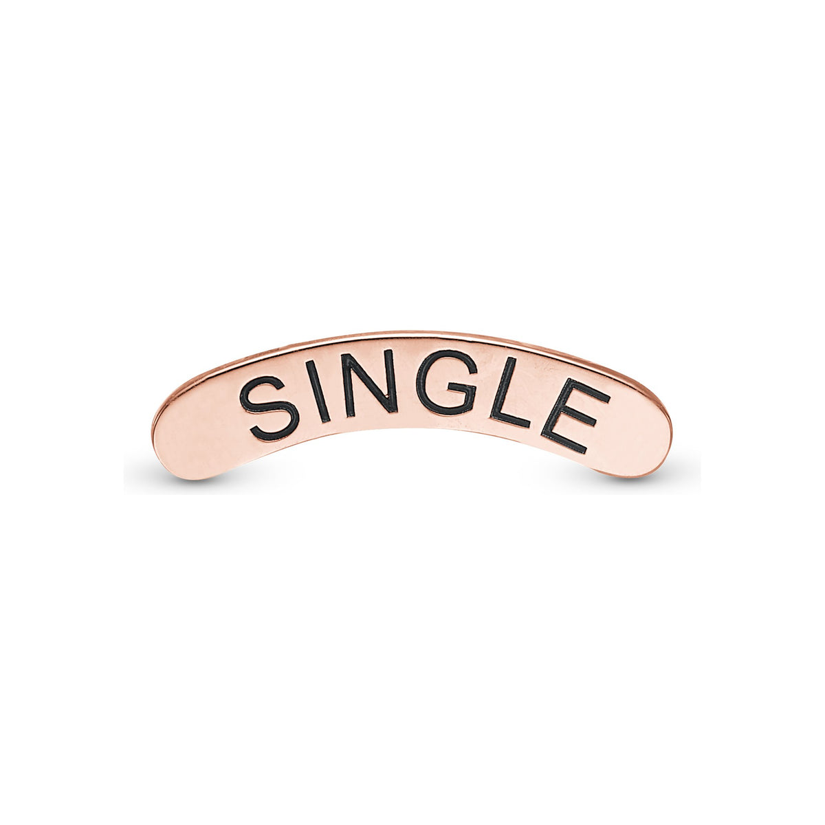 Christina Jewelry & Watches rosa forgyldt element i sølv – Single charm til Christina Collect ur