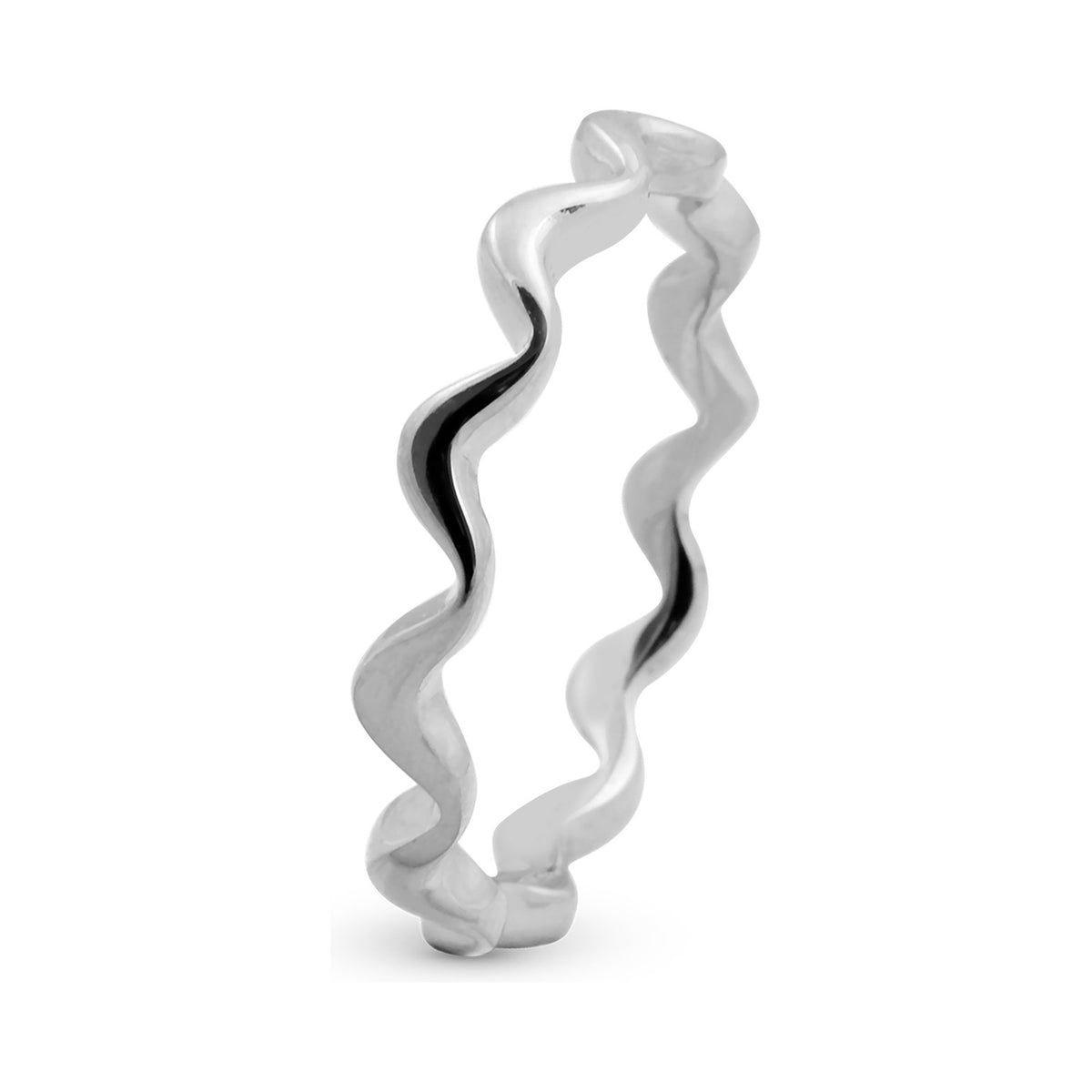 Christina Wave Ring aus Silber