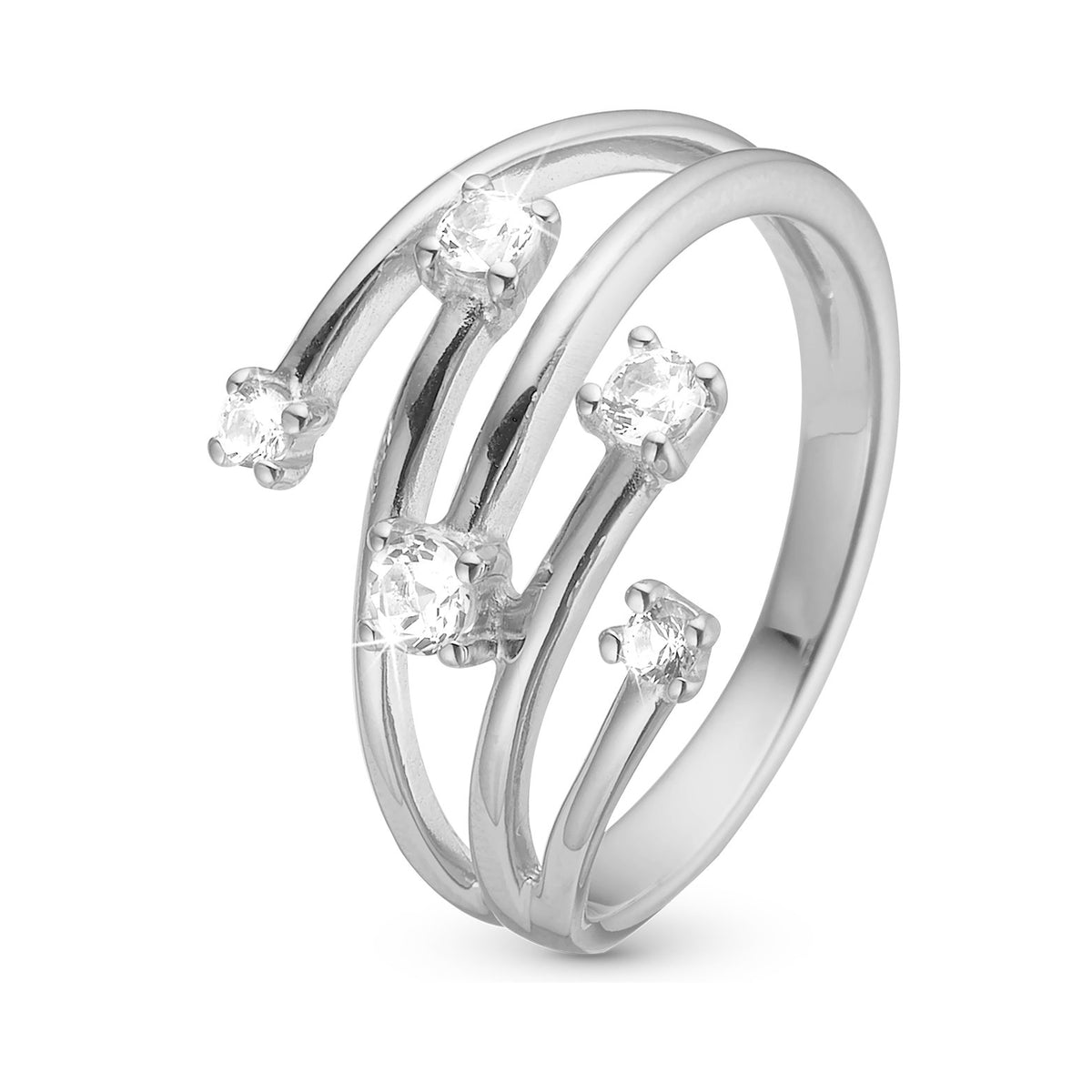 Christina Your Choice Ring aus Silber mit Topas