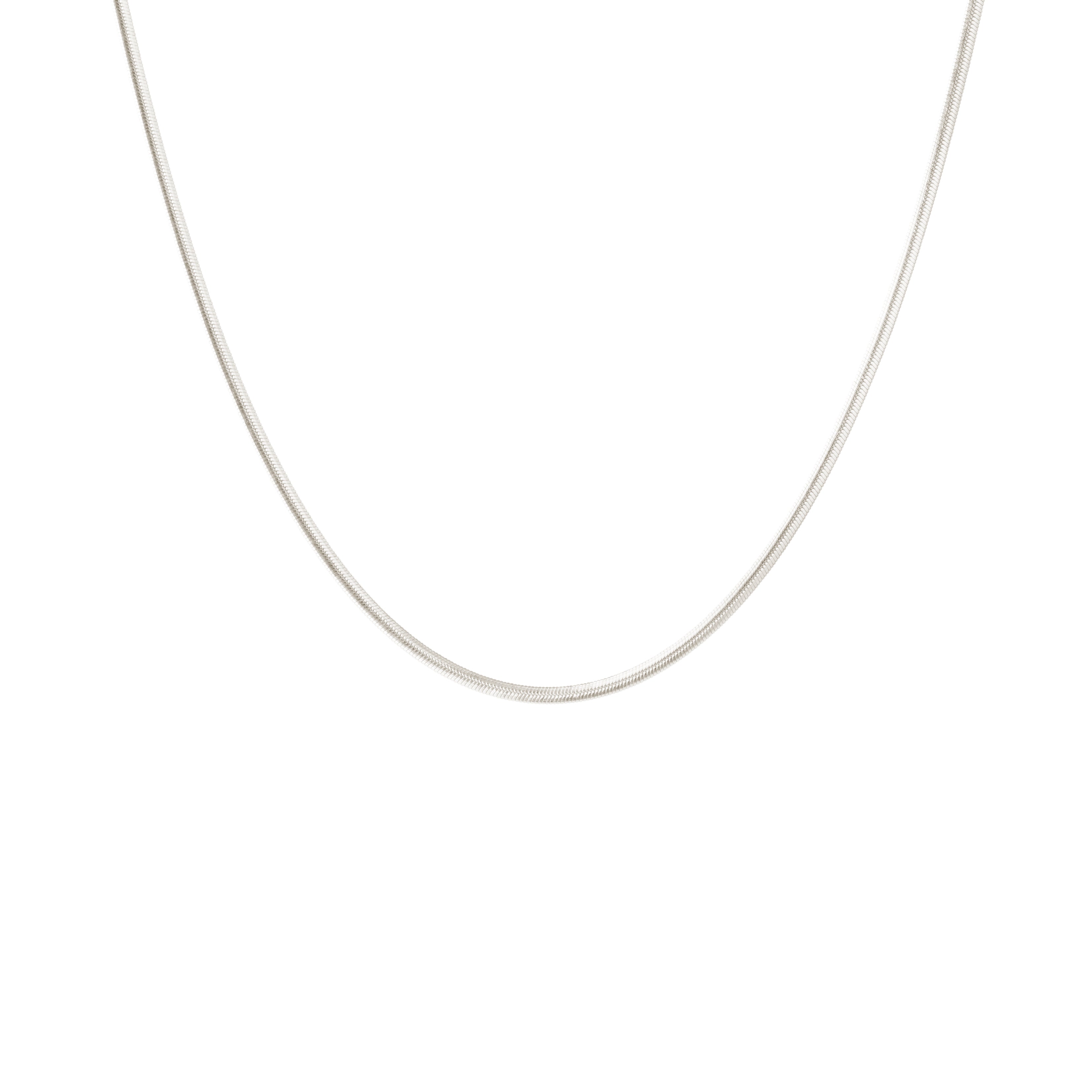Camille Brinch Small Essentia Schlangenkette aus Silber