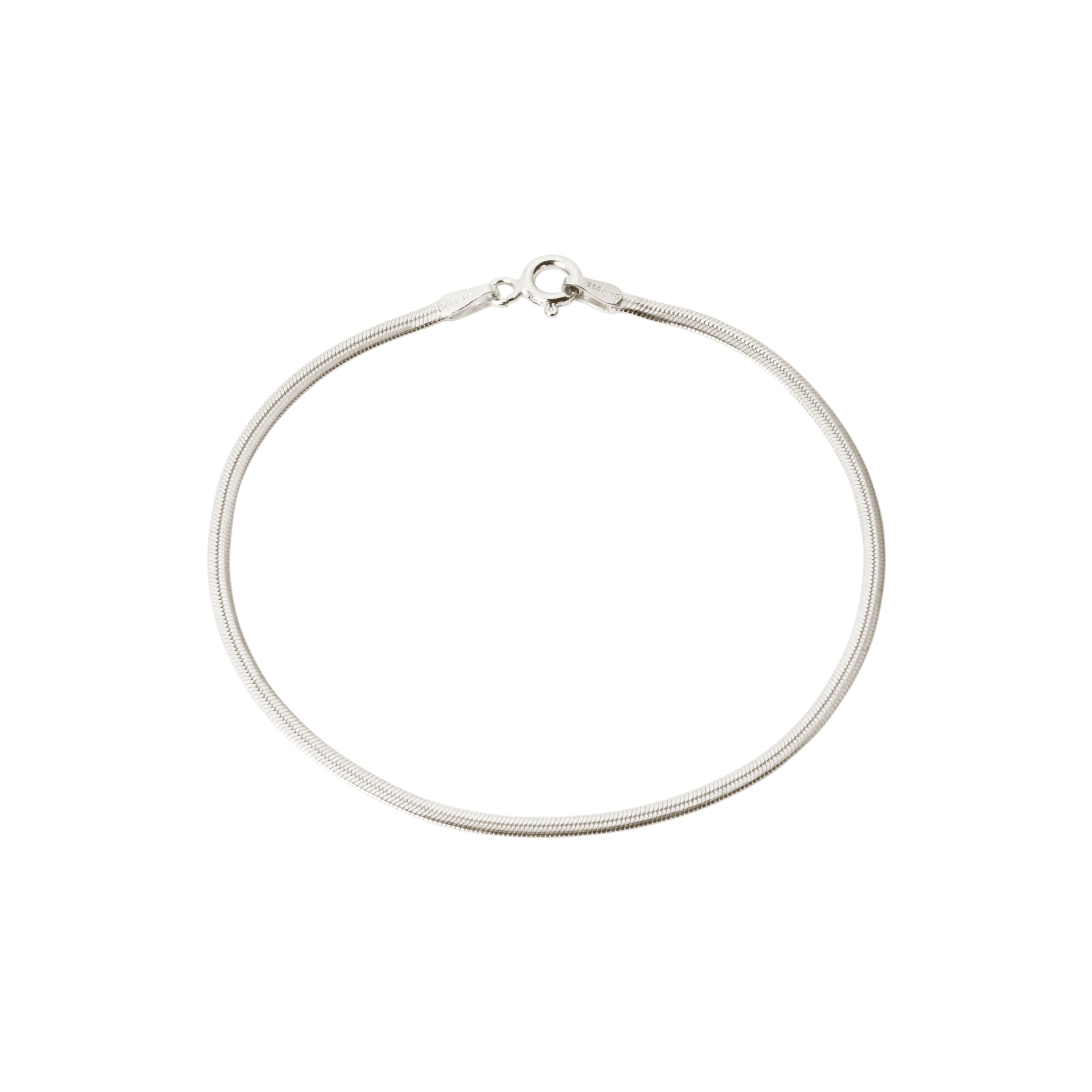 Camille Brinch Small Essentia Schlangenarmband aus Silber