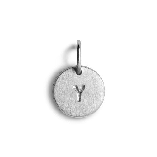 Jane Kønig - Lovetag Anhänger in Silber - Medium