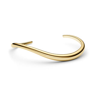 Sif Jakobs Armreif Infinito Pianura aus 18-karätig vergoldetem Sterlingsilber – elegantes, organisch geschwungenes Infinity-Design mit polierter Oberfläche, exklusiv bei Schmuckzentrum