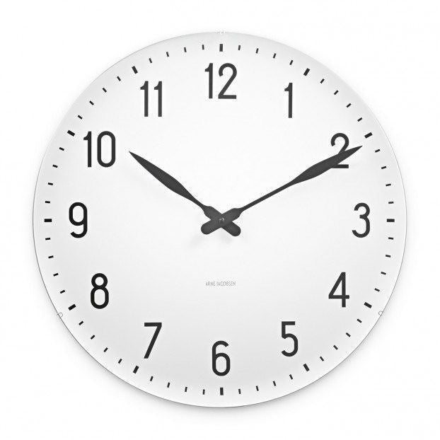 Arne Jacobsen - Station Wanduhr - Wählen Sie zwischen 4 Größen