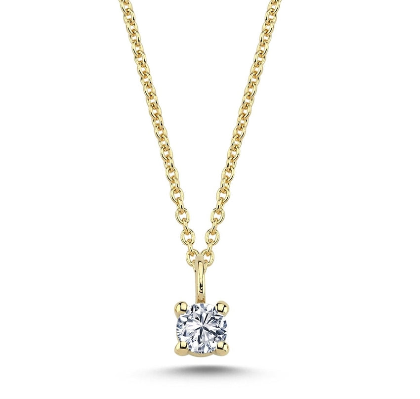The One Diamant vedhæng i 14 kt. guld med 0,07 - 0,38 carat
