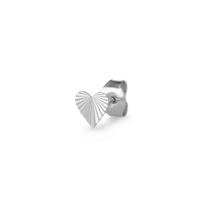 Reflexion Herz-Ohrring silber von Jane Kønig RSHE01-S-AW2000