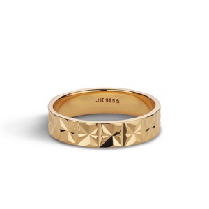 Jane Kønig - Medium Reflection Ring aus vergoldetem Silber