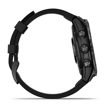 GARMIN – Epix Pro (Gen 2) in Titan mit schwarzem Lederarmband