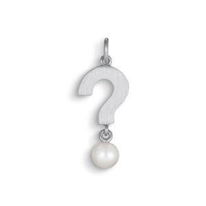 1 Jane Kønig - ROW Perlen-Anhänger mit Perle in silber