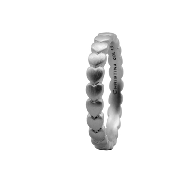 HEARTS Ring aus Silber von Christina Collect