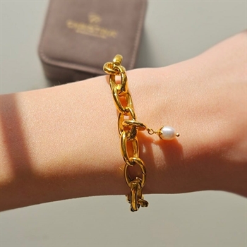 Embrace Link Armband in vergoldetem Silber von Christina Watches