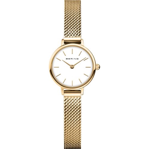 Bering - Classic Collection Damenuhr in poliertem Gold