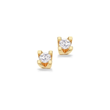 Kleopatra Ohrstecker in 8kt. Gold