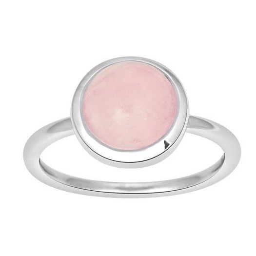 Nordahl smykker - SWEETS - Silberring mit einem rosa Quarz
