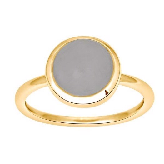 Nordahl smykker - SWEETS - Vergoldeter Ring mit einem Mondstein