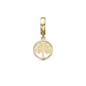 Christina Collect - PALM TREE Charme in vergoldete 610-S98