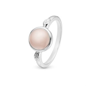 Christina Collect - PINK CHALCEDONY Ring in silber 3.35.A