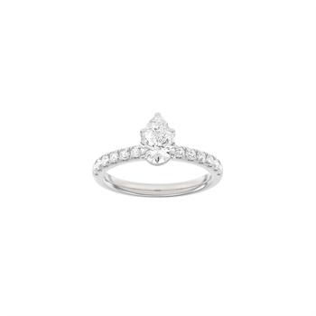 Siersbøl Luxus Moderner Ring in 14 kt Weißgold mit 1,4 ct im Labor gezüchteten Diamanten