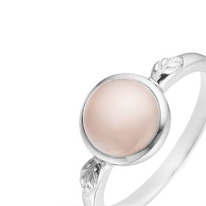 Christina Collect - PINK CHALCEDONY Ring in silber 3.35.A Nahaufnahme