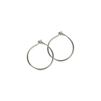 Blomdahl nickelfreie Titanium Hoop Ohrringe 15-1251-00
