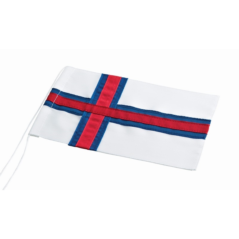 Noa Kids - Färöische Flagge für Tischflaggen und Geburtstagsflaggen für Flaggen Größe 40 cm.