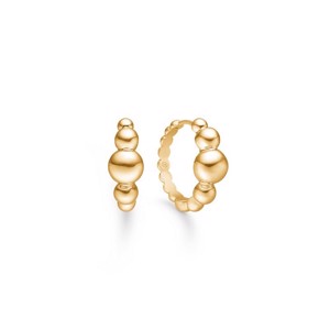Mads Z - Größte Kugel-Ohrringe aus 14 Karat Gold - 1510078