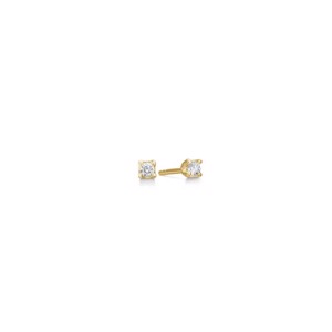 CROWN-Ohrringe aus 14 kt. Gold mit Brillanten von 0,09 ct. bis 0,50 ct.