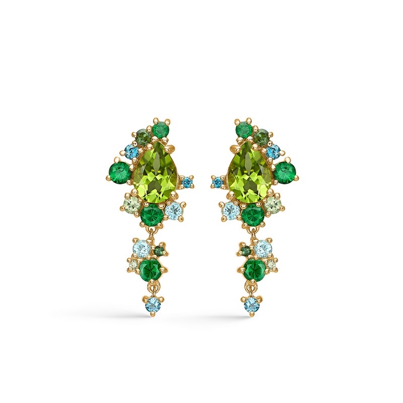 Mads Z - Four Seasons Spring Anhänger aus 14 kt Gold mit 0,02 ct. 