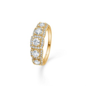 Diana Ring aus 14 Karat Gold mit Diamanten Mads Z 1541077