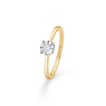 Diamond Dream Ring aus 14 Karat Gold 1541200