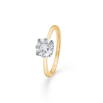 Diamond Dream Ring aus 14 Karat Gold 1541201
