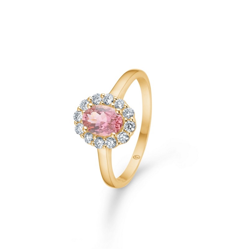 Portofino Ring in 14 kt Gold von Mads Z 1546149