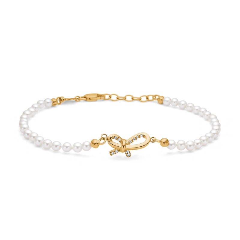 Miss Butterfly armband in 14 kt Gold Mads Z 1553030