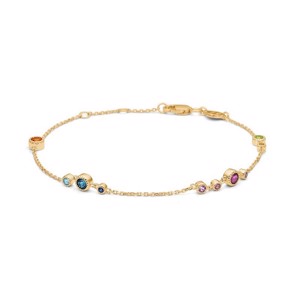 Luxuriöses Regenbogen-Armband aus 14 Karat Gold von Mads Z - 1554062