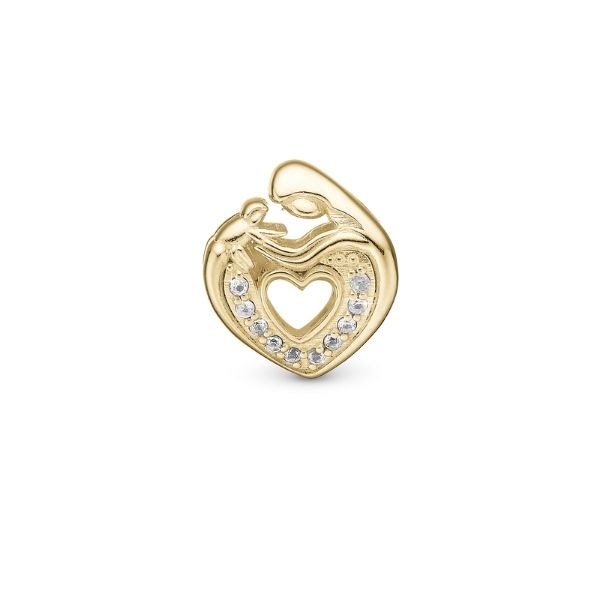 Christina Collect - MOTHER & CHILD HEART Charm 623-G273