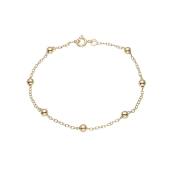 Aagaard - Kugelarmband in Vergoldet Silber