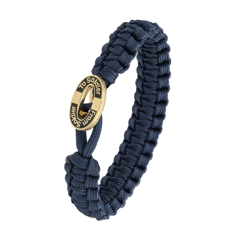 Soldier To Soldier- armband in Blau 1604-FSTS-Blu-G11