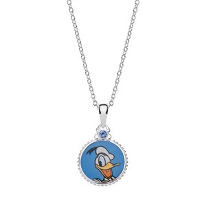 Disney's Donald Halskette in silber auf blau | 16333023