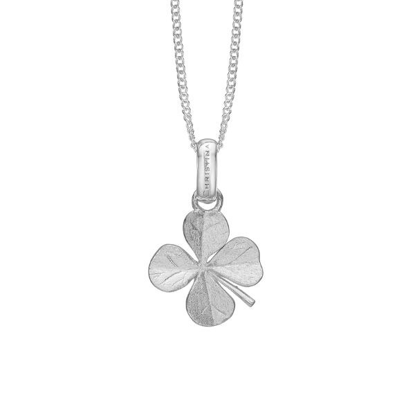 Christina Collect FOUR LEAF CLOVER Halskette silber 680-S94