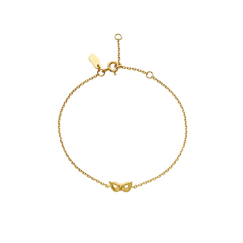 Paris Armband in vergoldetem Silber von Maanesten.