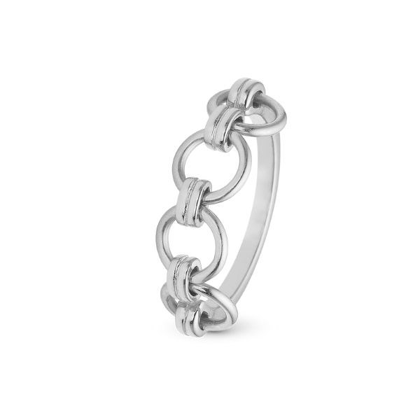 Christina Collect - LINKS ring in silber 2.25.A
