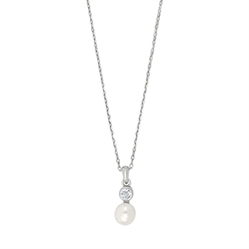 Joanli Nor - NOMINOR Halskette aus silber mit Perle 