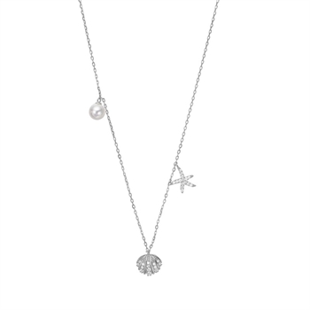 SELINANOR Halskette in Silber mit Anhänger