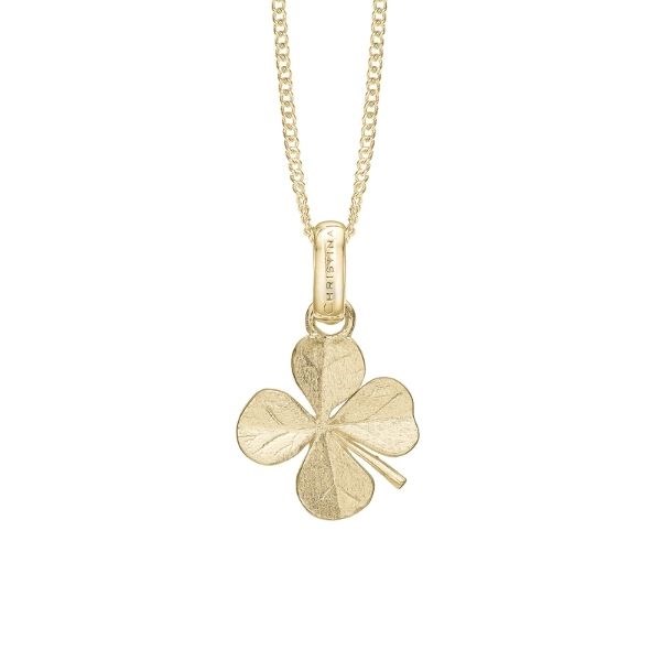 Christina Collect FOUR LEAF CLOVER Kette vergoldet 680-G94