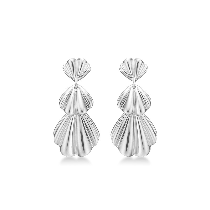 Mads Z - Velvet Ohrringe in Silber