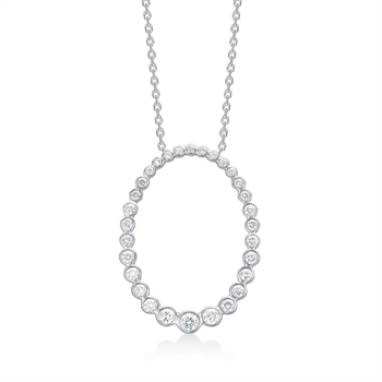 Aurora's Kiss Halskette in silber von Mads Z 2126116